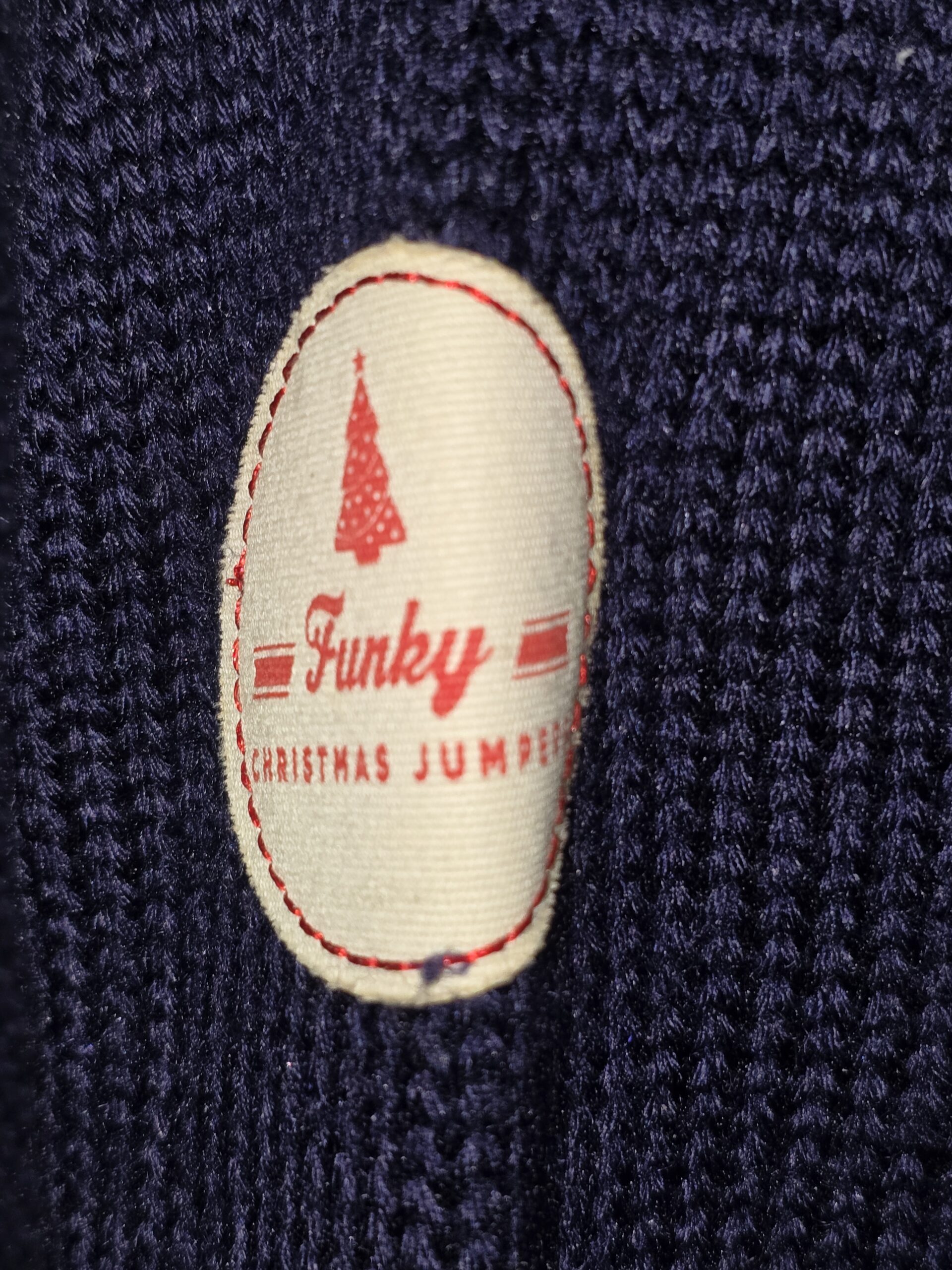 Funky Christmas Jumper 'Rudolph the Ryandeer', Size XL - Image 4