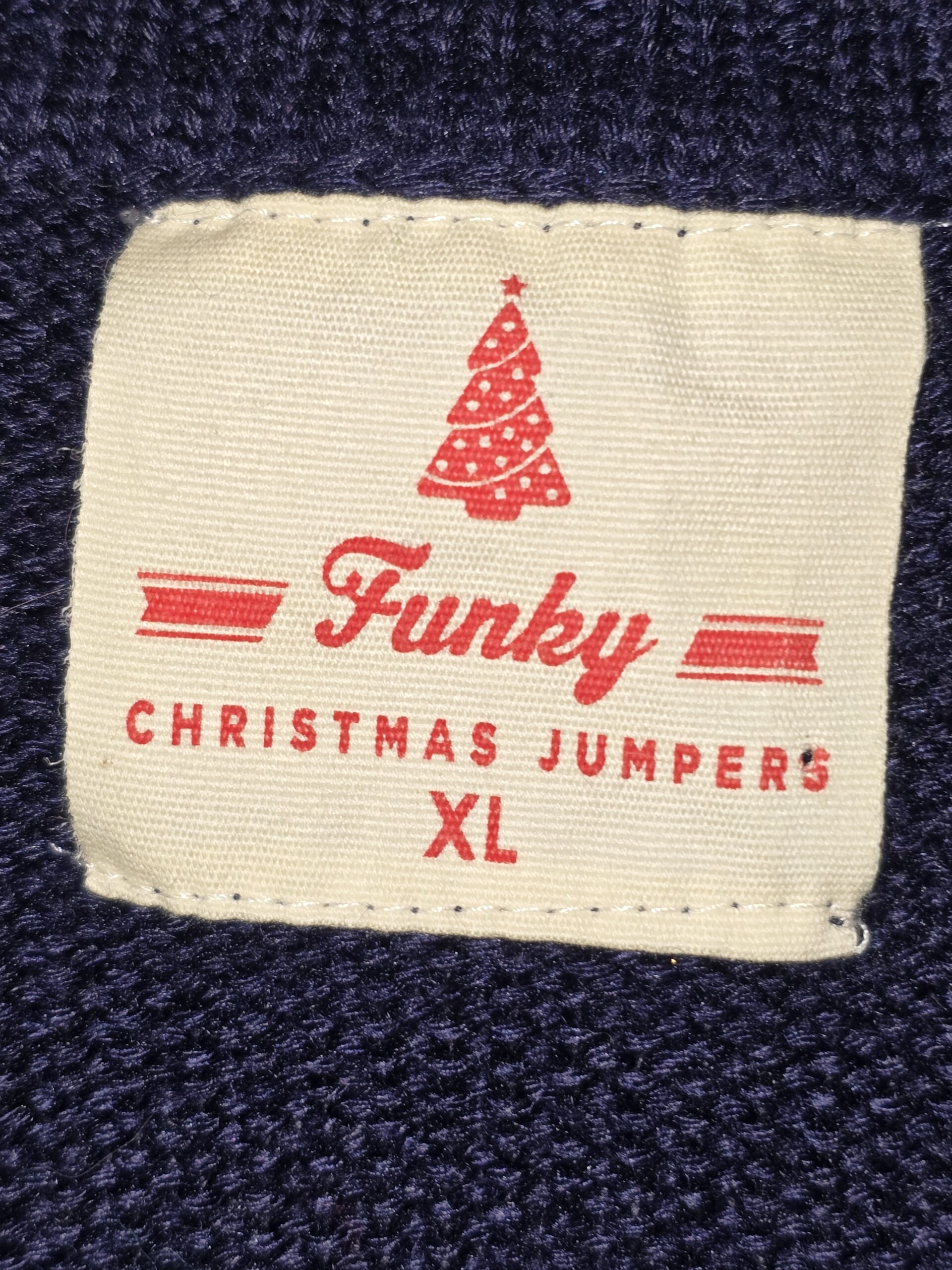 Funky Christmas Jumper 'Rudolph the Ryandeer', Size XL - Image 3