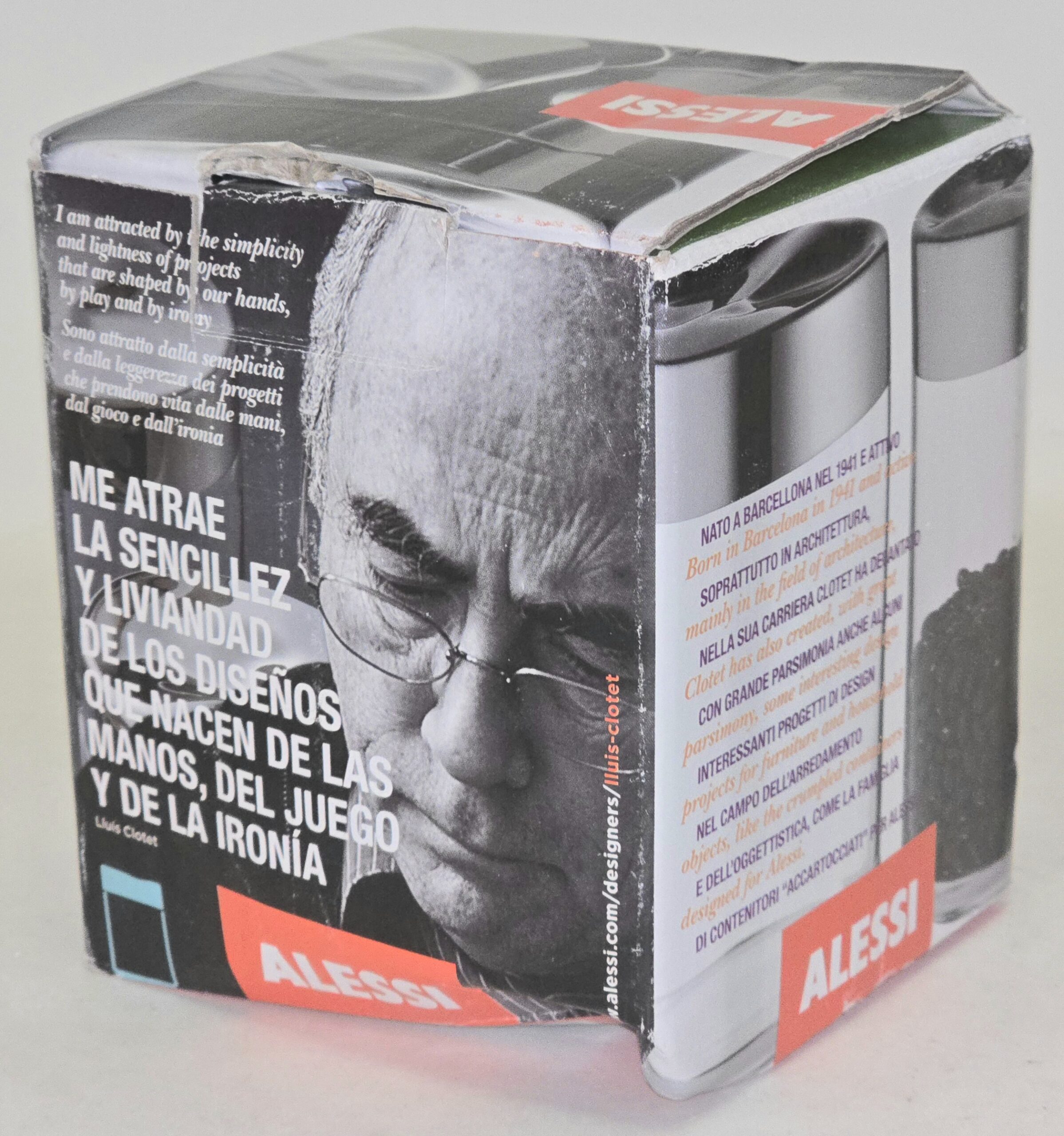 Alessi Kitchen box with airtight lid, LC08 - Image 4