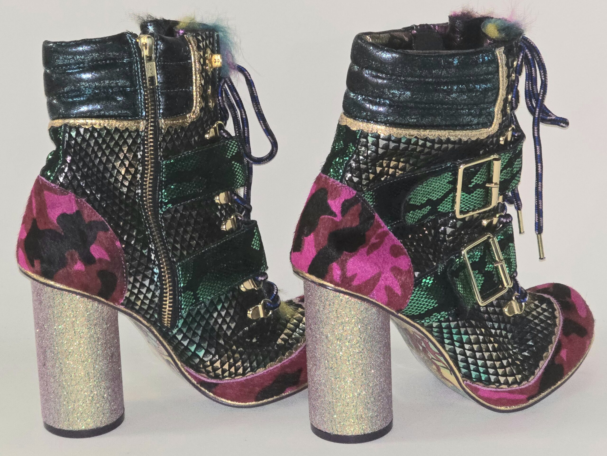 Irregular Choice Bobs Ur Uncle Boots, Size 39, UK 6 - Image 5