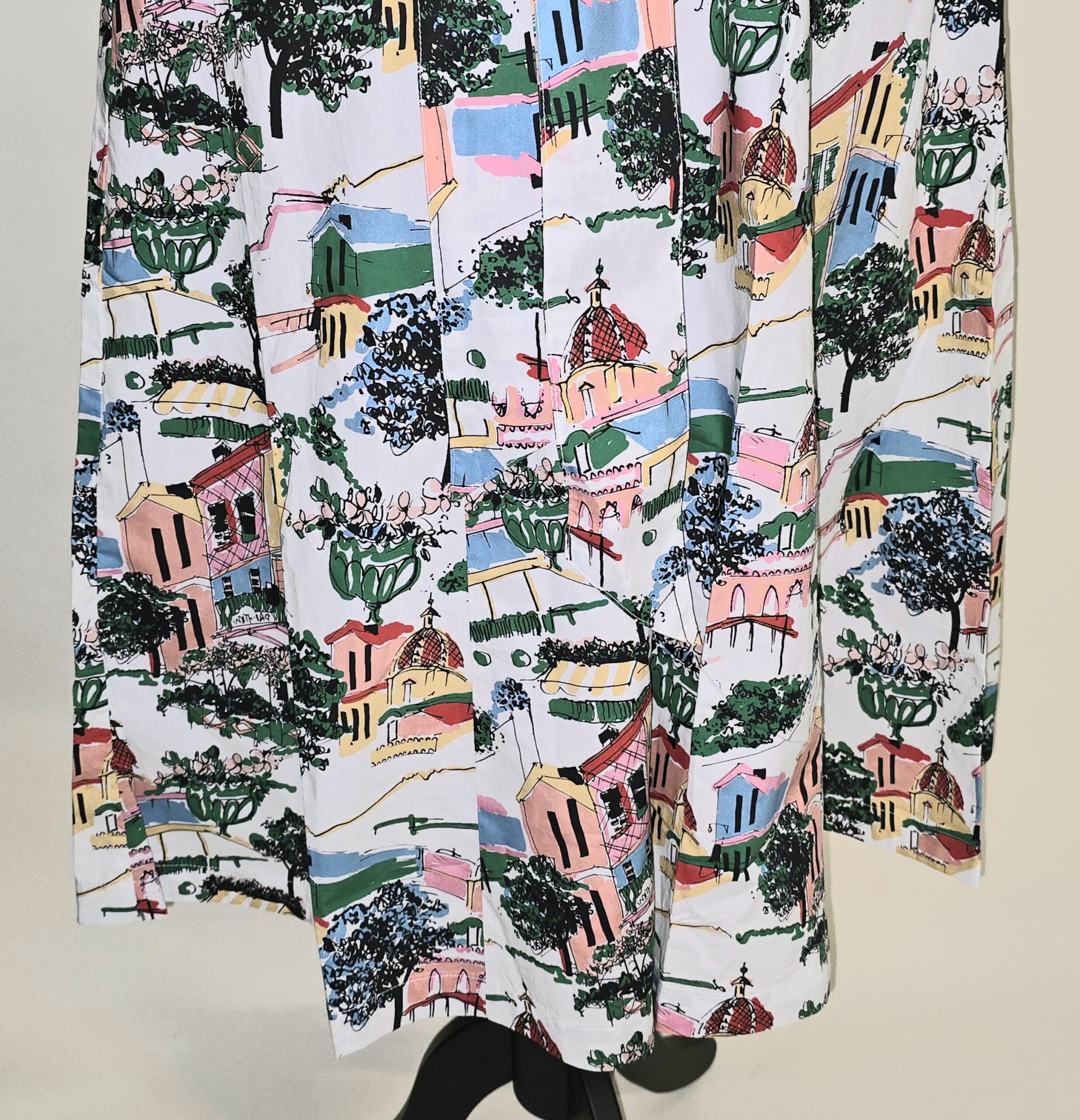 Boden Clara Cotton shirt dress, Size UK 14P - Image 8